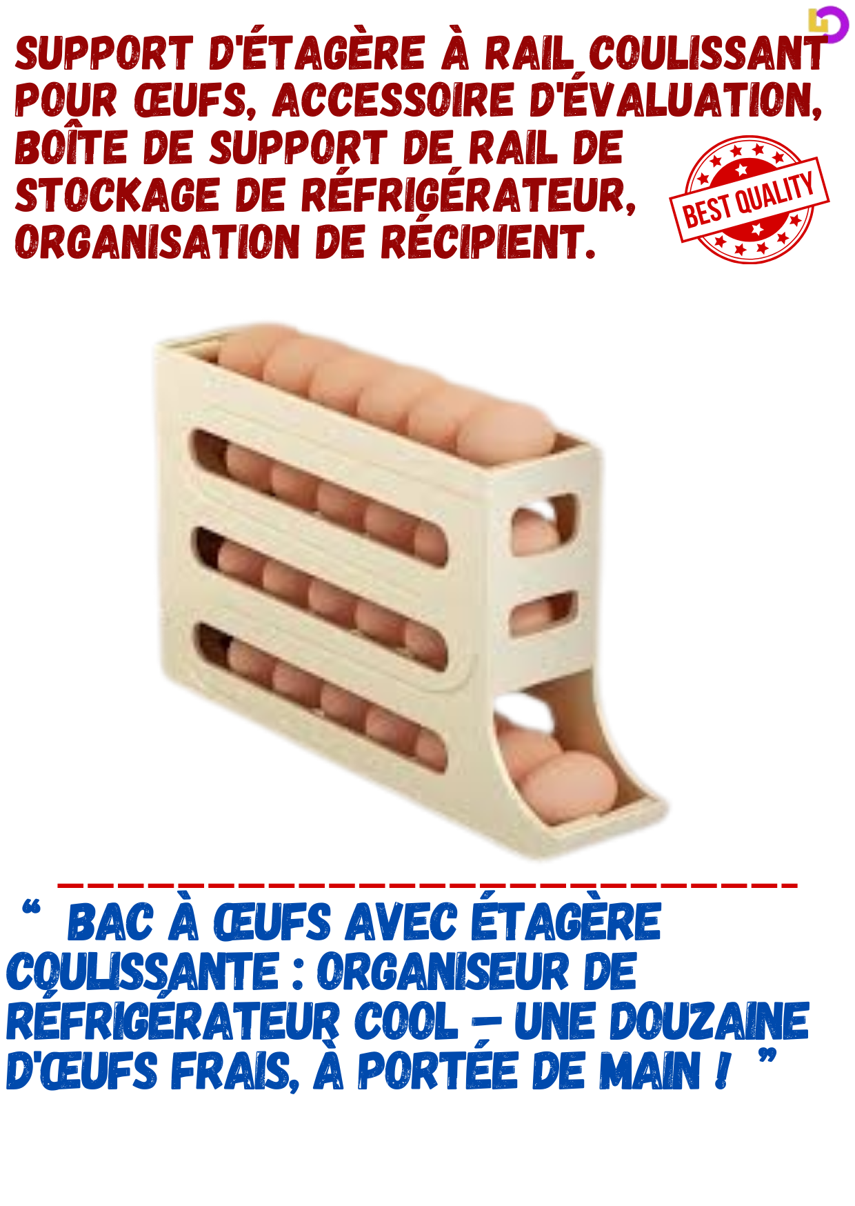 Support detagere a rail coulissant pour oeufs.png